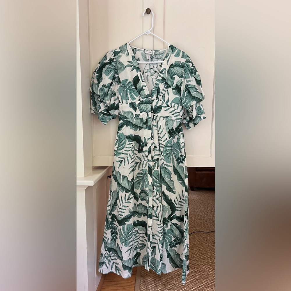 brand is Johanna Ortiz x H&M. Size small